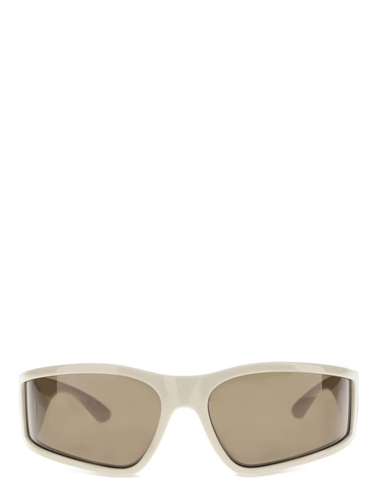 Cream Polyamide Sunglasses
