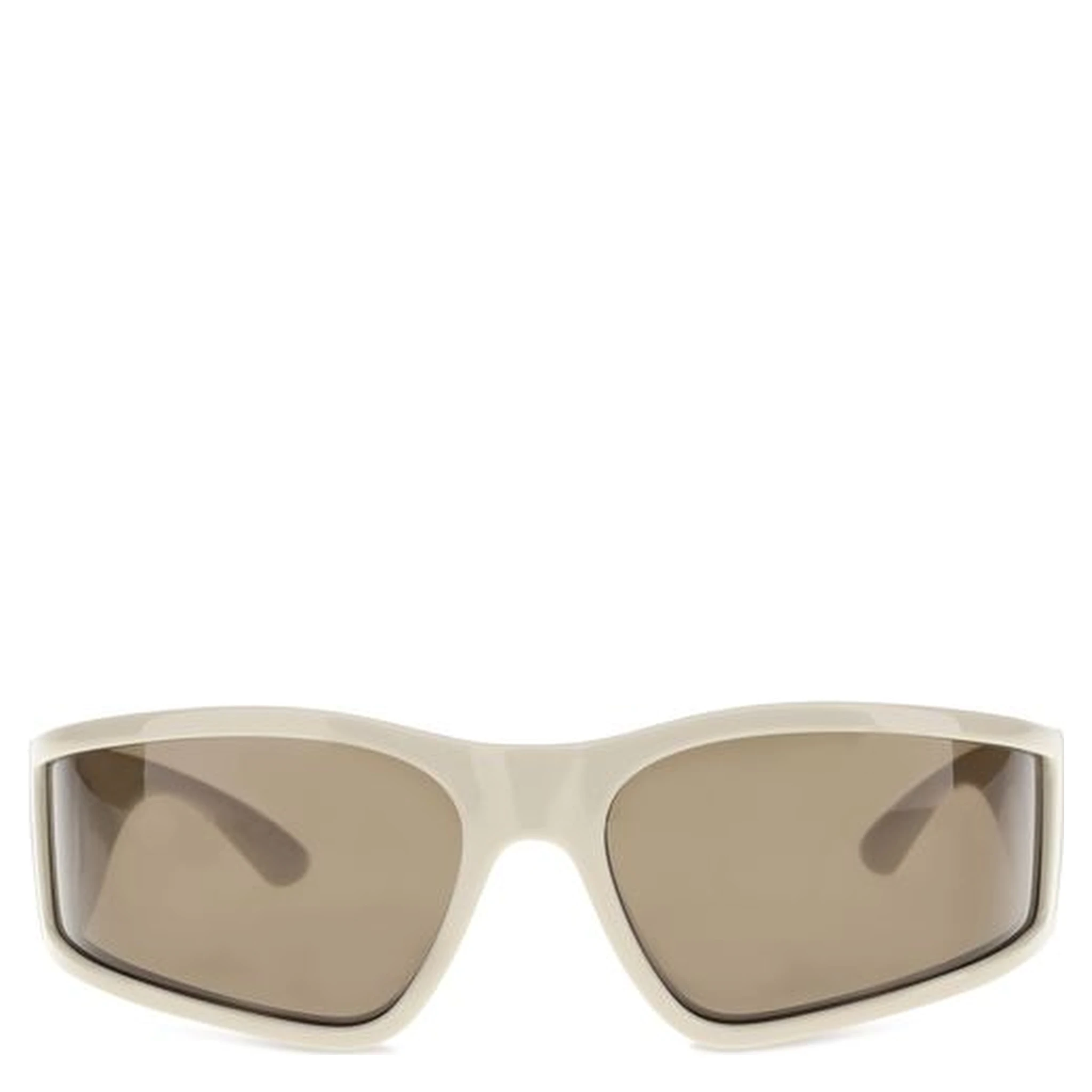 Cream Polyamide Sunglasses