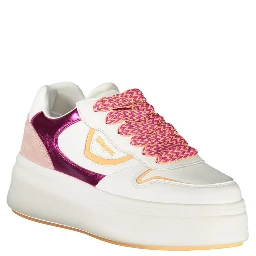 White Leather Women Sneaker