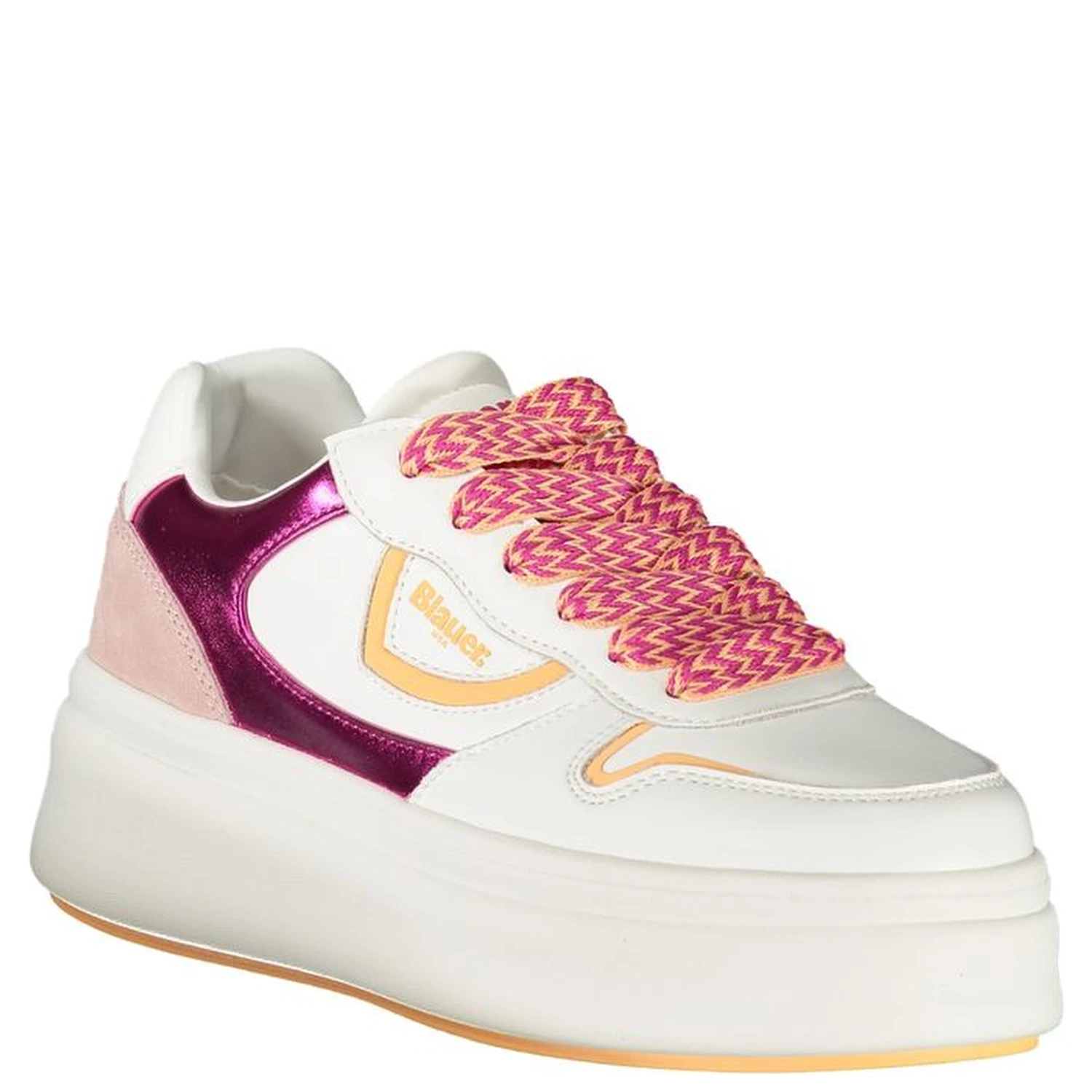 White Leather Women Sneaker
