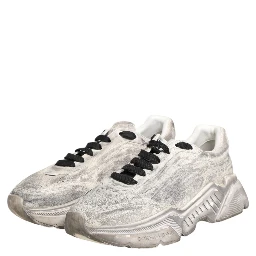 White Daymaster Low Top Men Sneakers Shoes