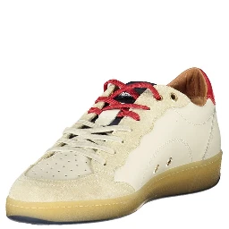 White Leather Men Sneaker