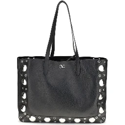 Black Calf Leather Bos Taurus Shoulder Bag