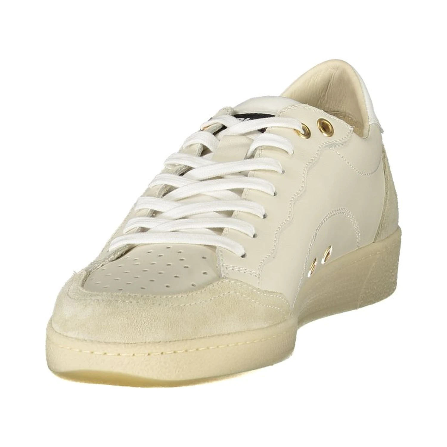 White Leather Men Sneaker