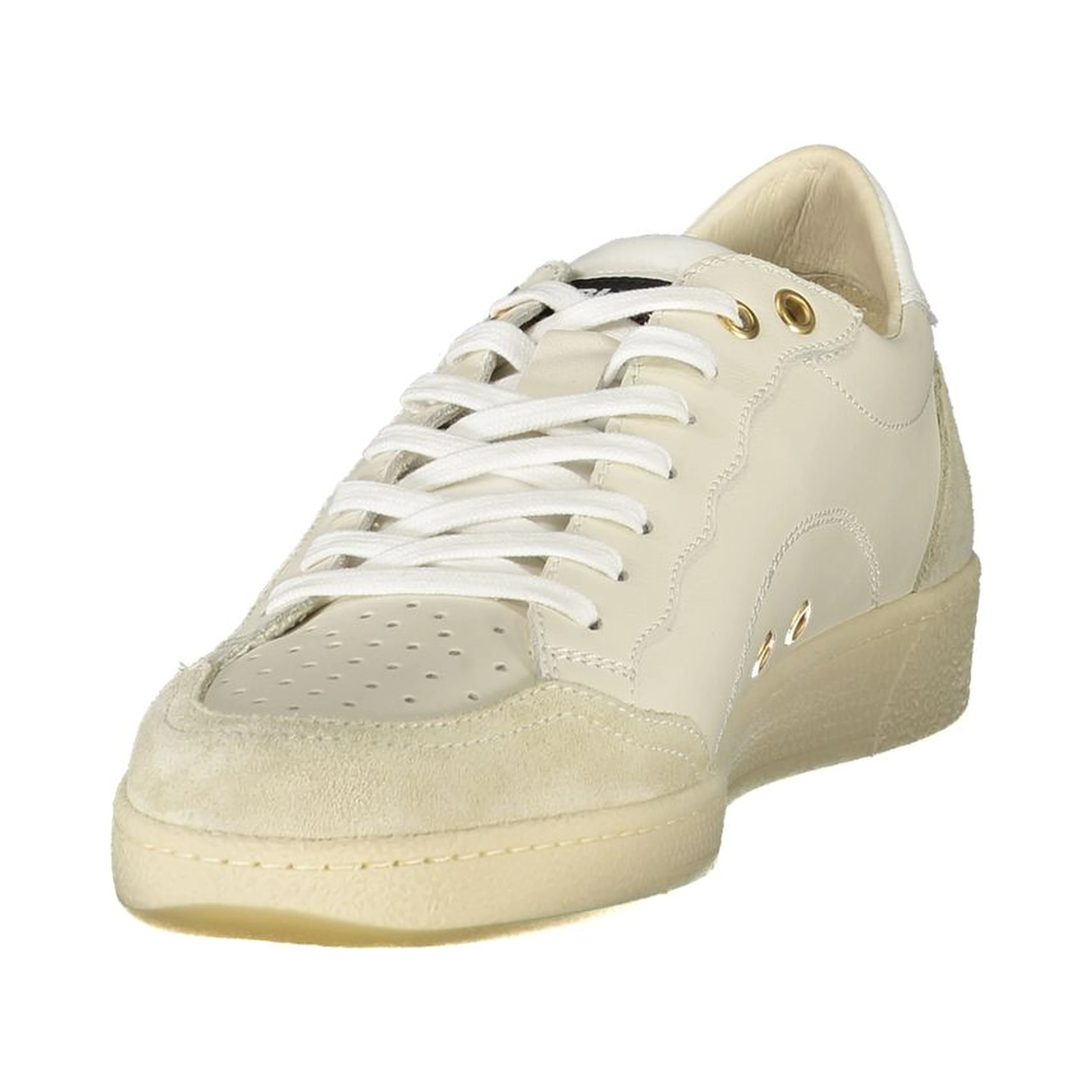 White Leather Men Sneaker