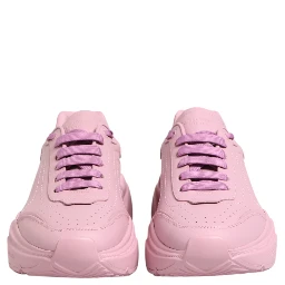 Pink Leather Daymaster Low Top Sneakers Shoes