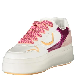 White Leather Women Sneaker