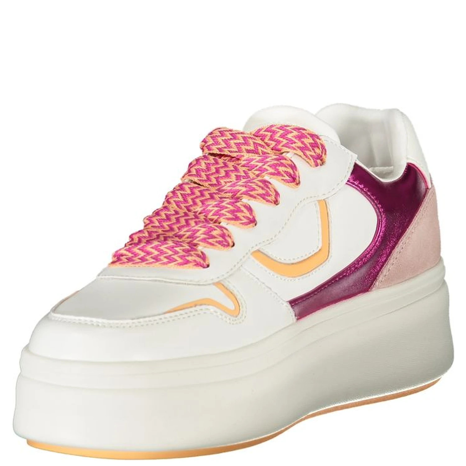 White Leather Women Sneaker