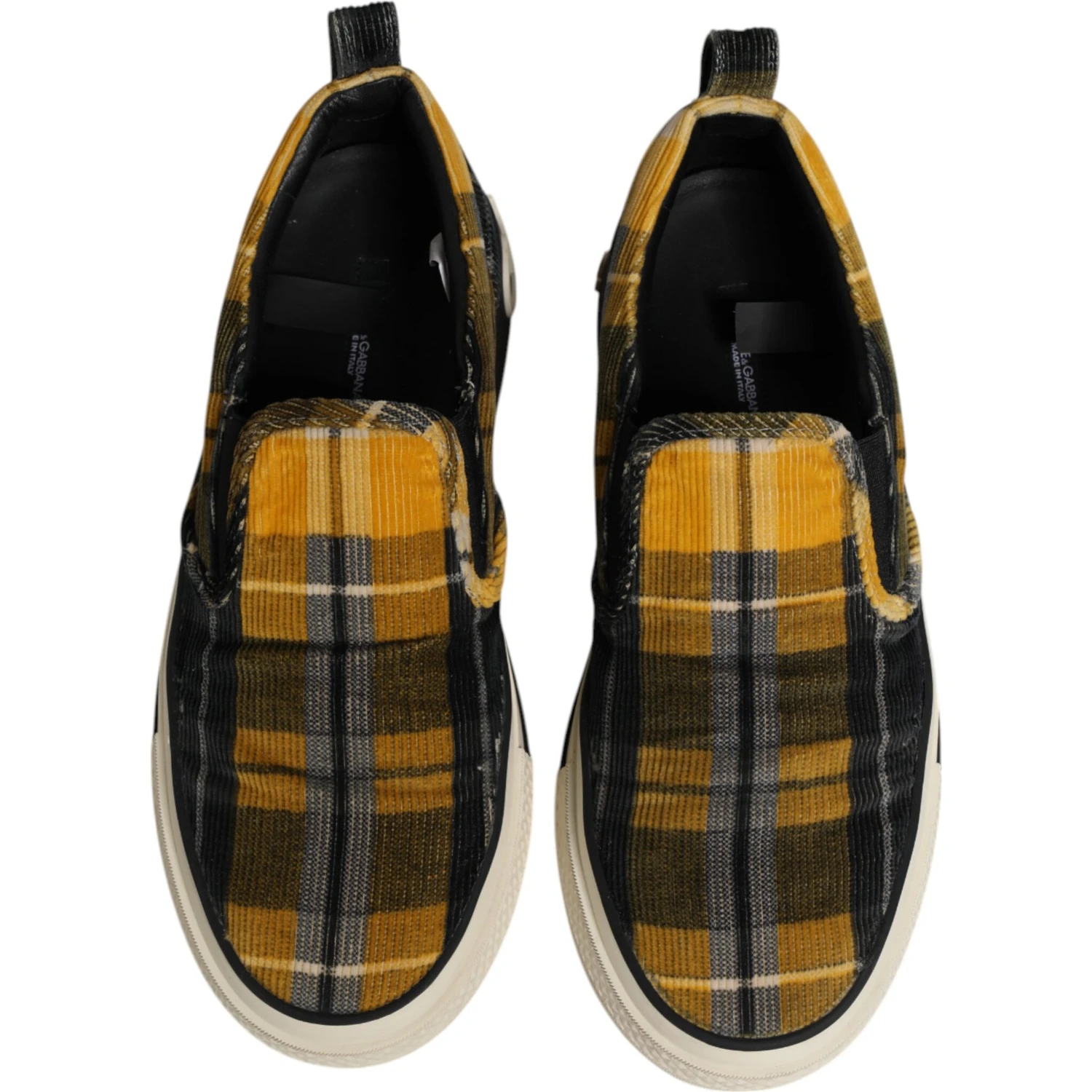 Multicolor Portofino Tartan Check Sneakers Shoes