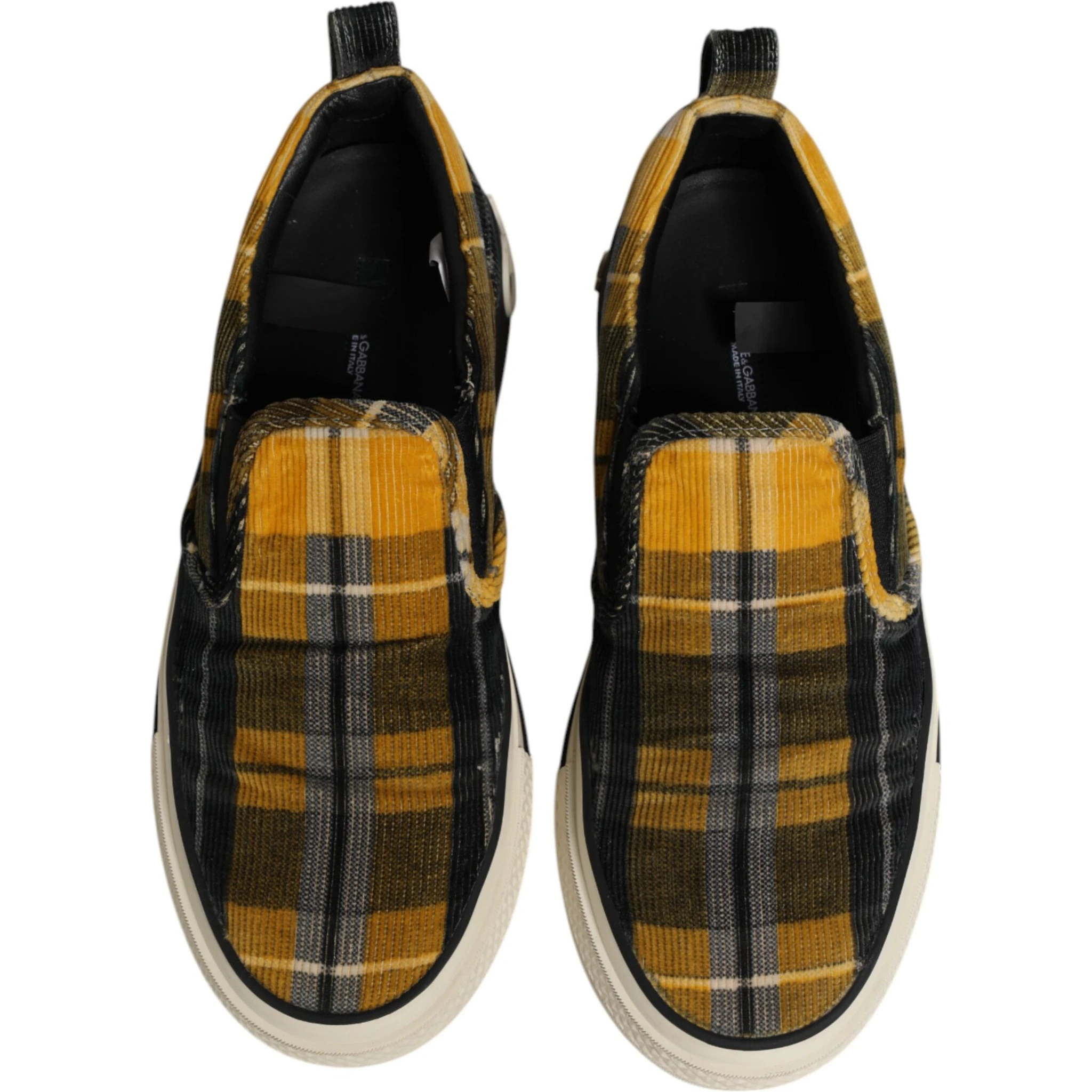 Multicolor Portofino Tartan Check Sneakers Shoes