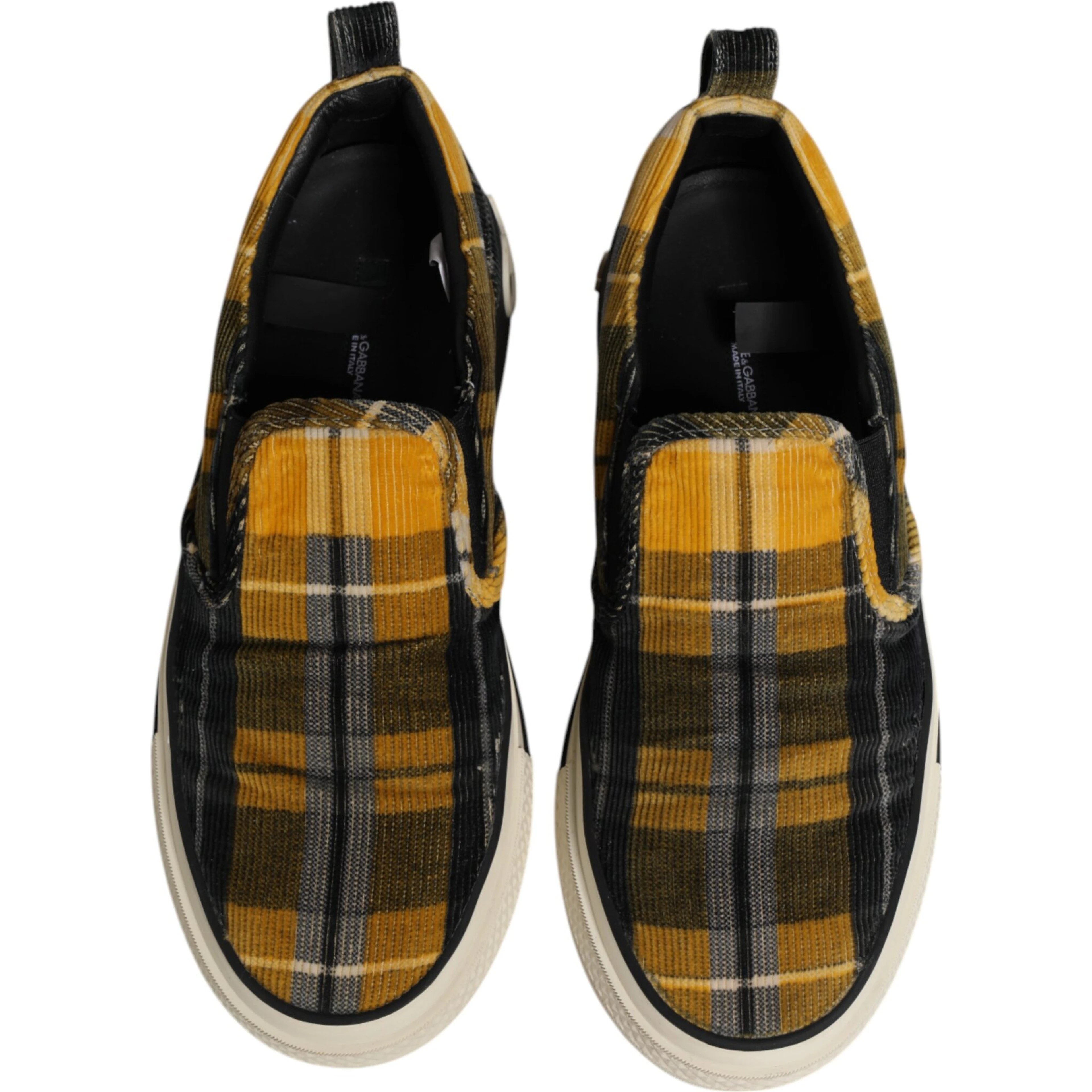 Multicolor Portofino Tartan Check Sneakers Shoes