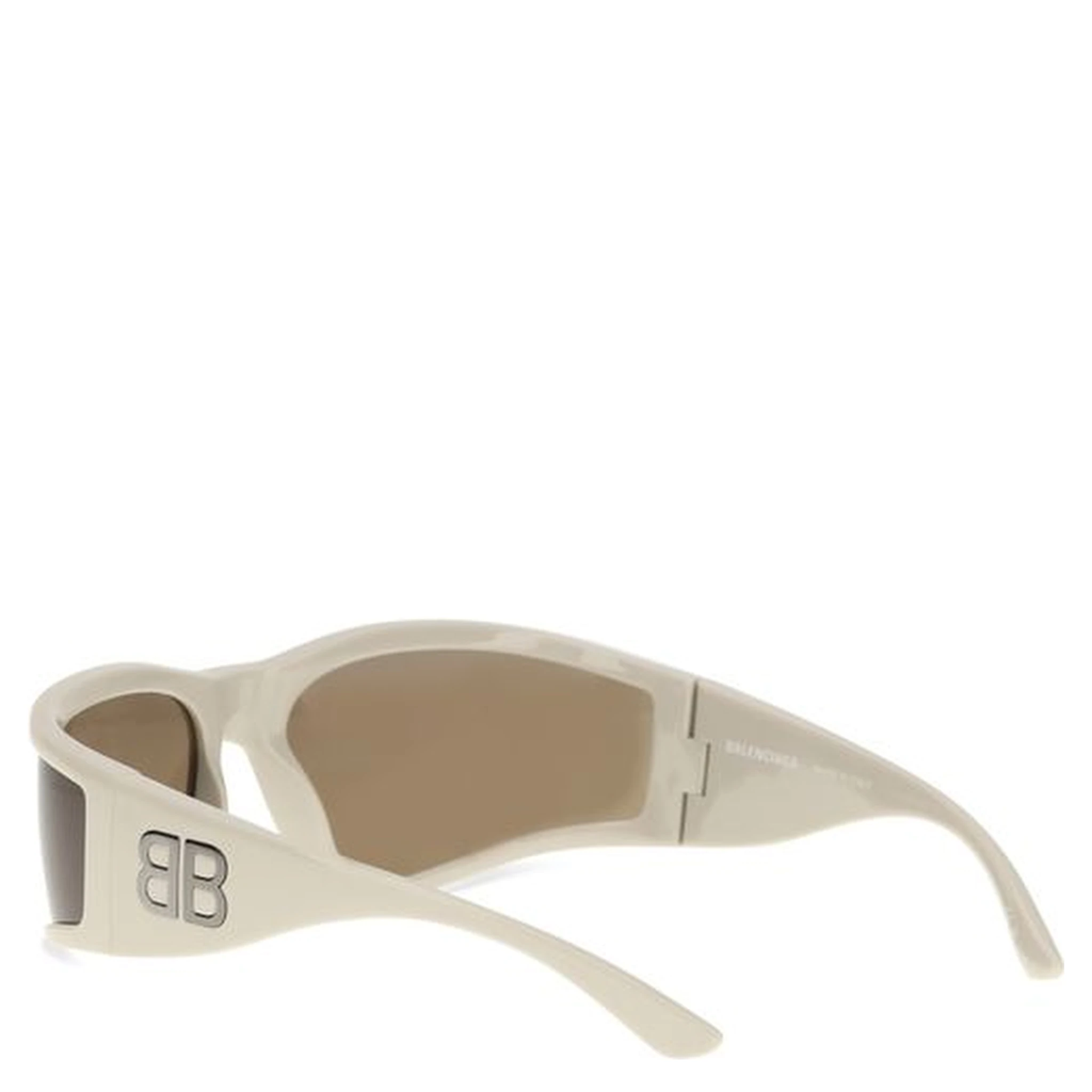 Cream Polyamide Sunglasses
