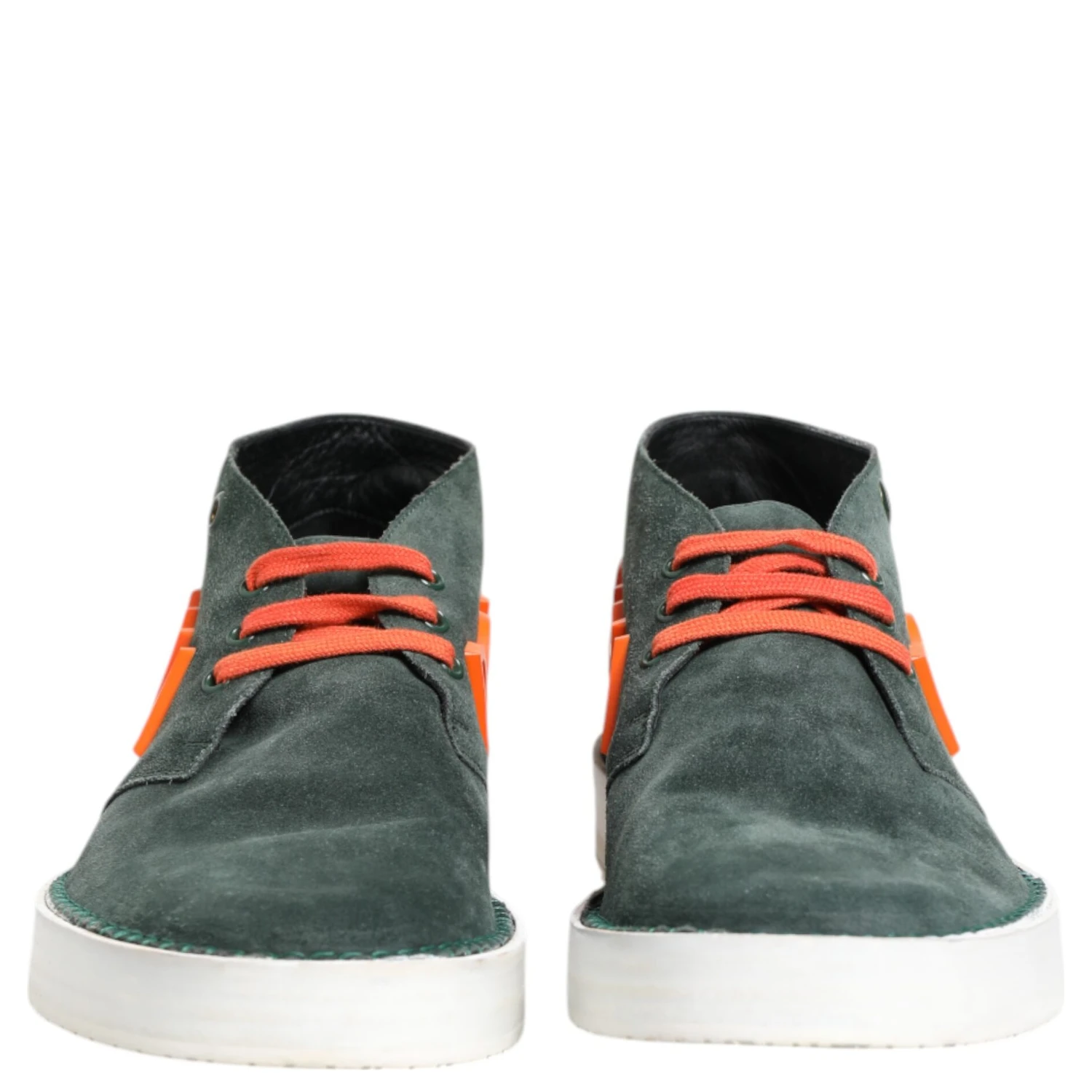 Green Derby Logo Casual Men Sneakers Shoes