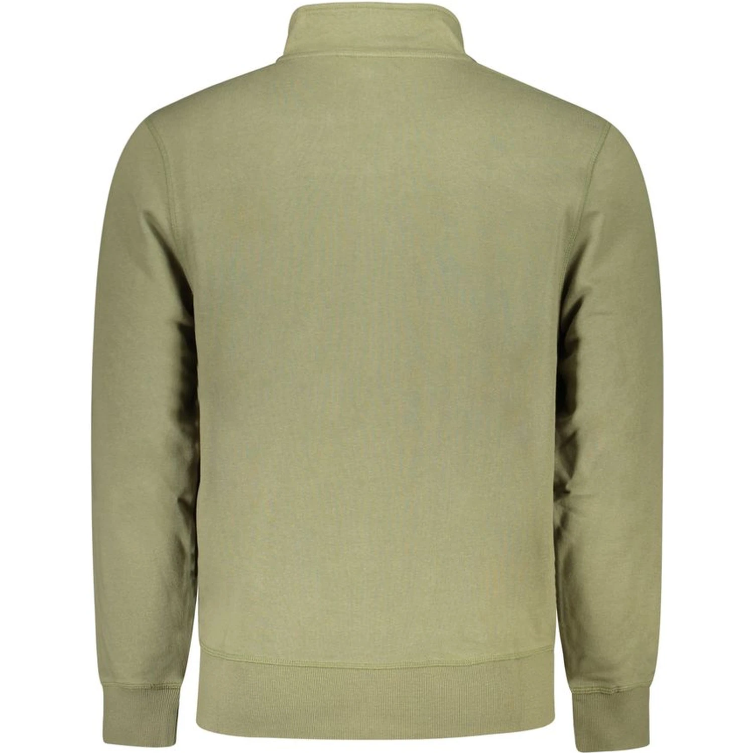 Green Cotton Men Sweater