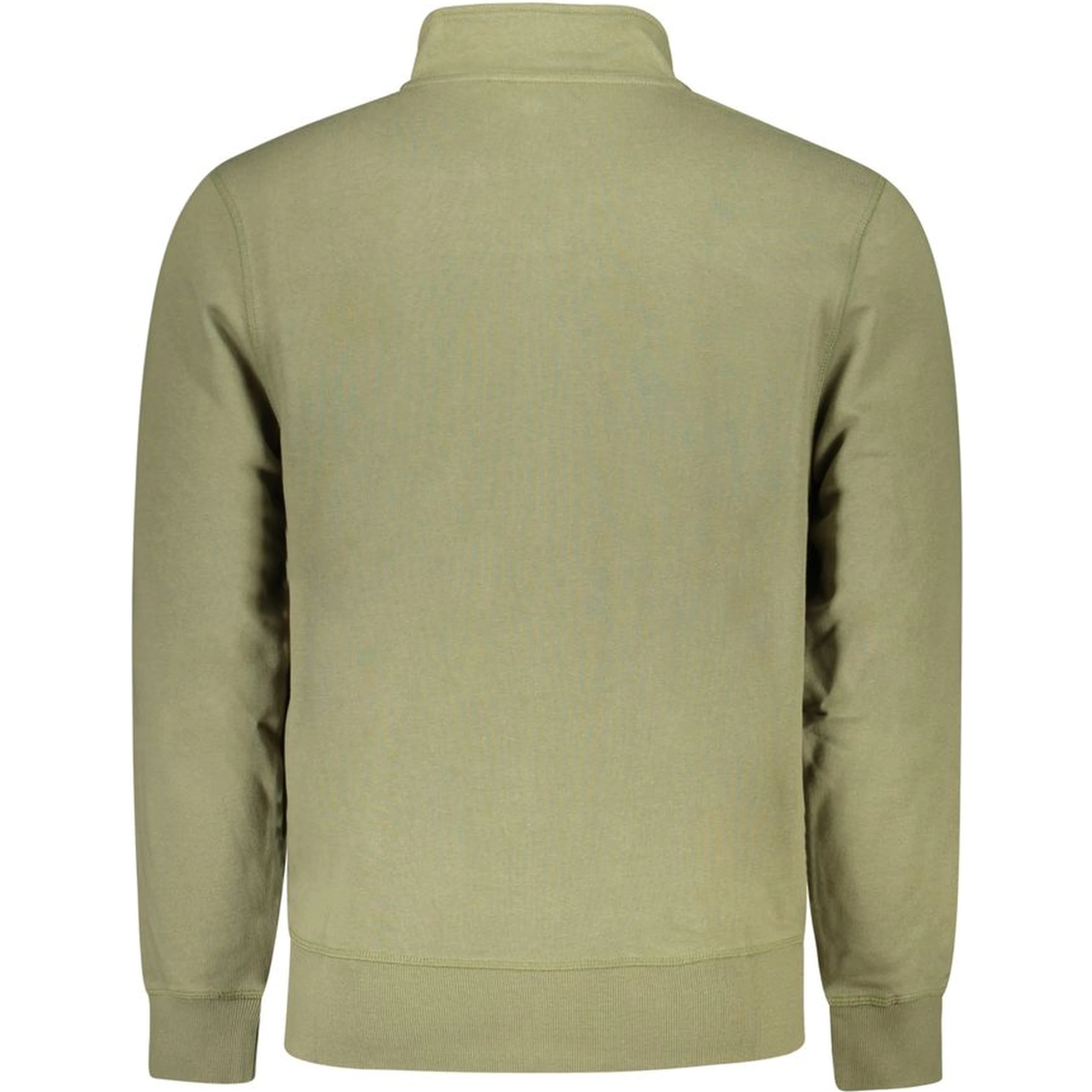 Green Cotton Men Sweater