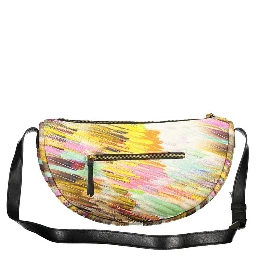 Yellow Polyester Handbag