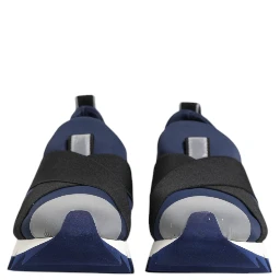 Blue Black Slip On Low Top Men Sneakers Shoes