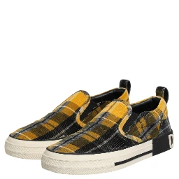 Multicolor Portofino Tartan Check Sneakers Shoes