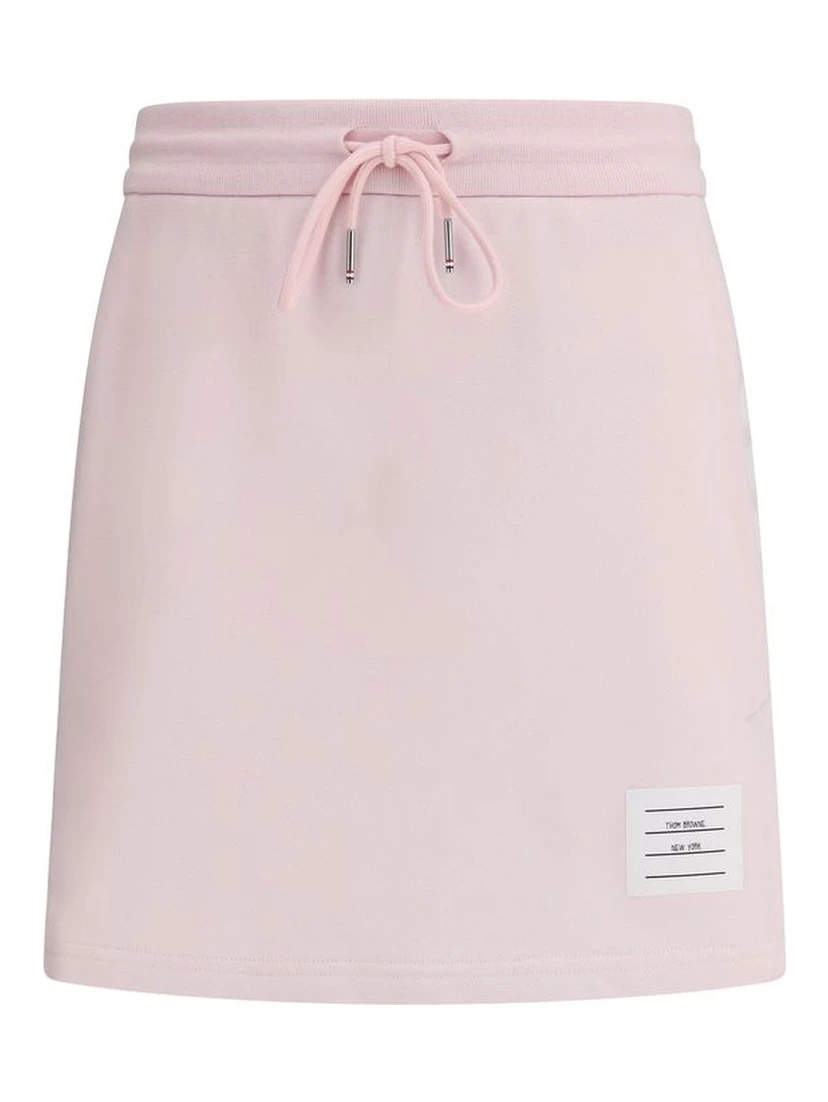 Multicolor Cotton Mini Skirt