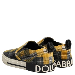 Multicolor Portofino Tartan Check Sneakers Shoes