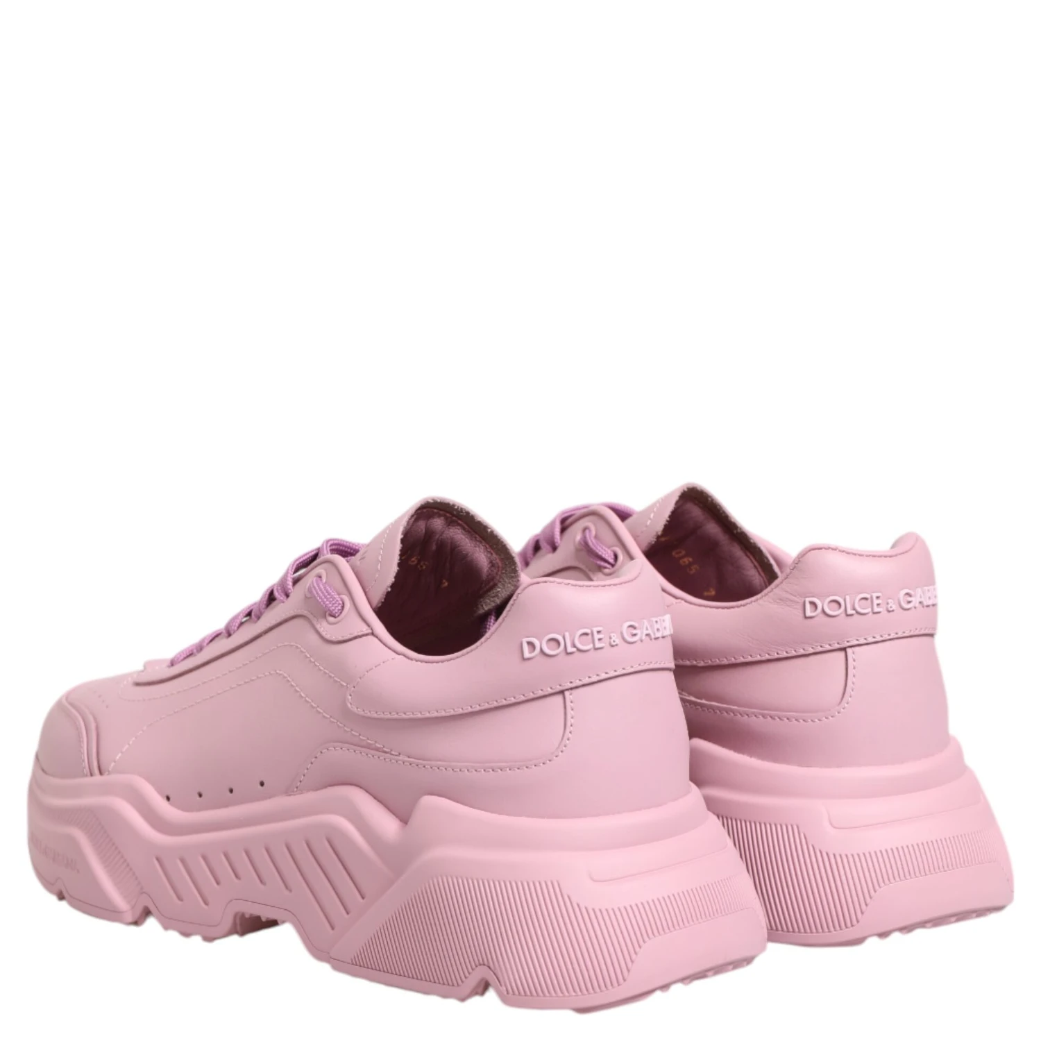Pink Leather Daymaster Low Top Sneakers Shoes
