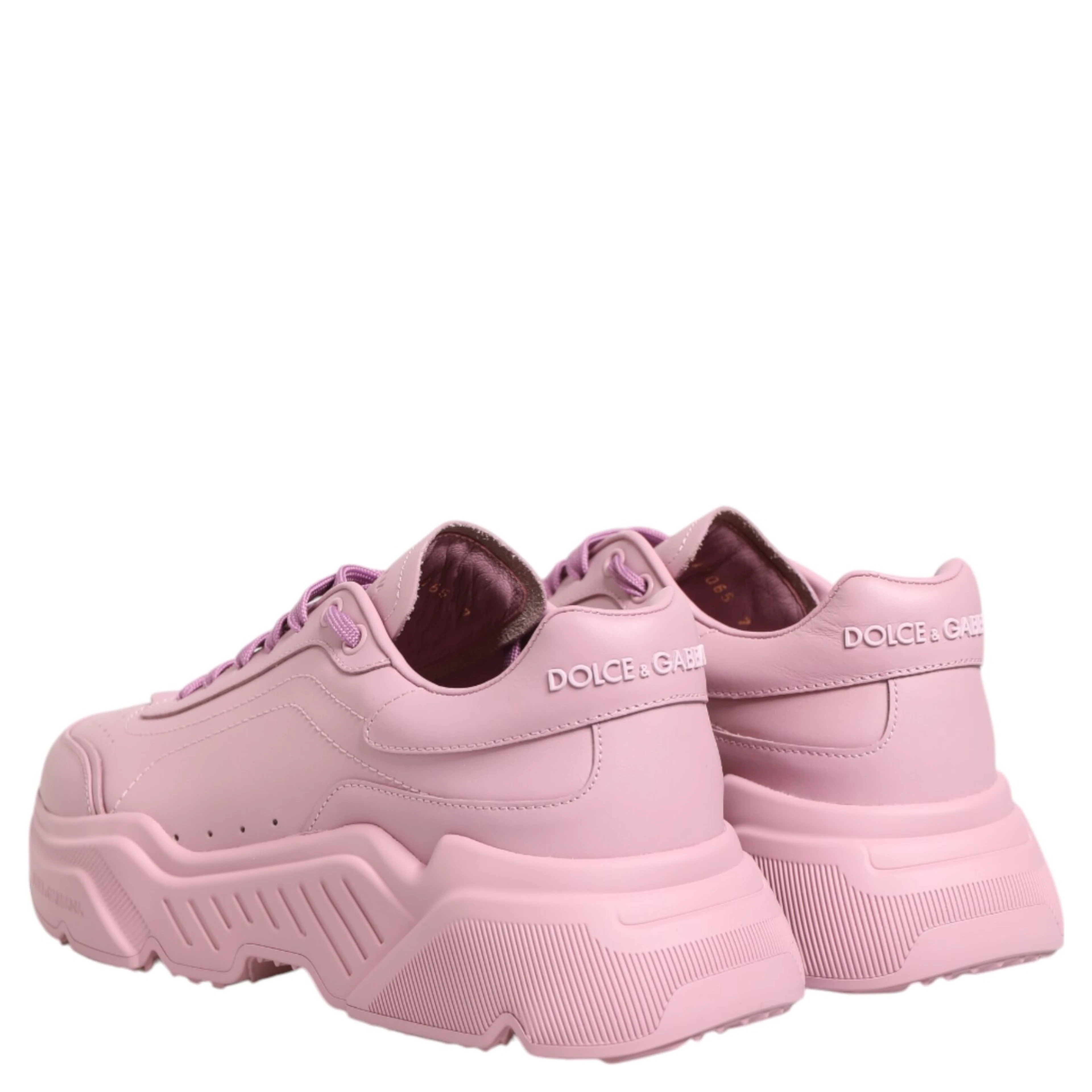 Pink Leather Daymaster Low Top Sneakers Shoes