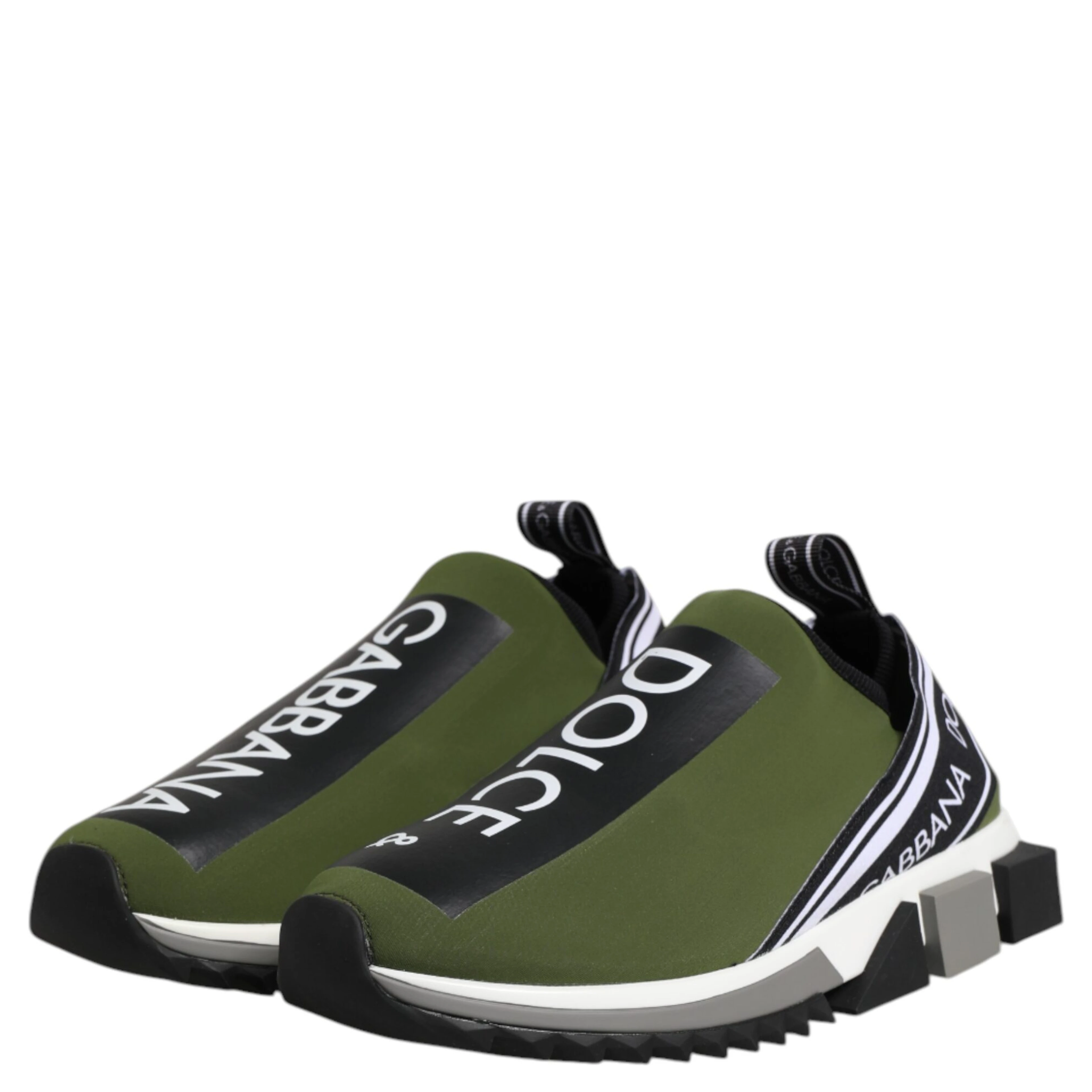 Green Logo Low Top Sorrento Men Sneakers Shoes