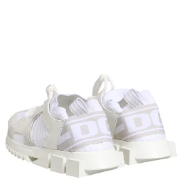 White Sorrento Low Top Lace Up Sneakers Shoes