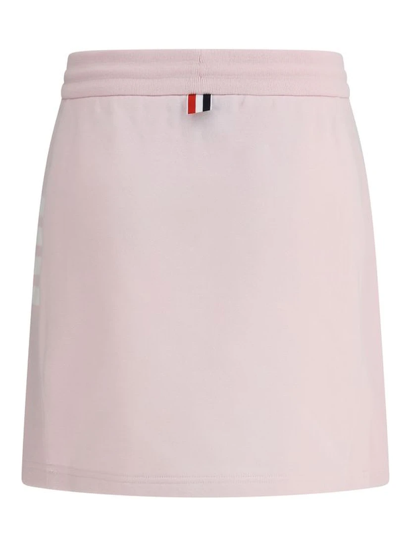 Multicolor Cotton Mini Skirt