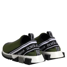 Green Logo Low Top Sorrento Men Sneakers Shoes