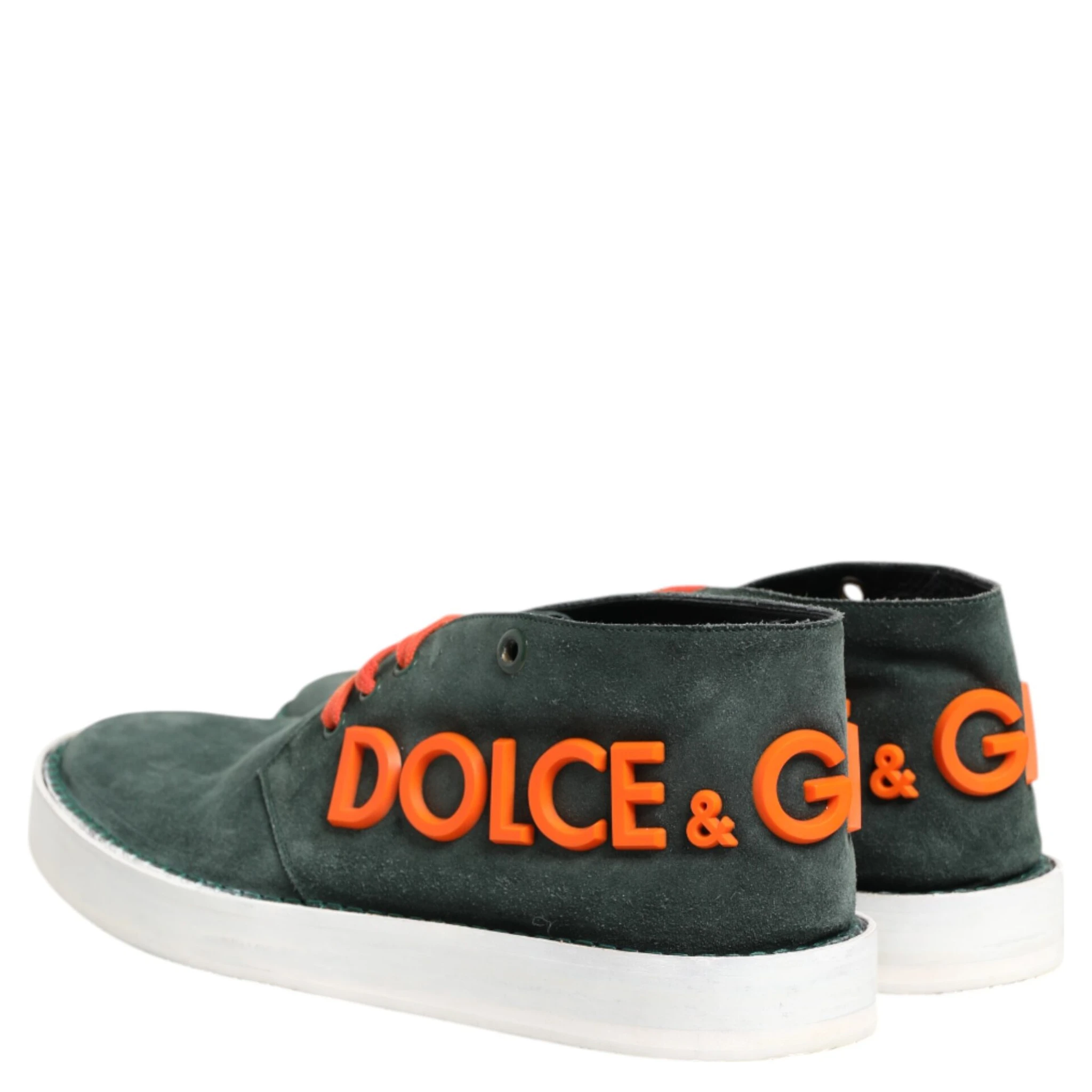 Green Derby Logo Casual Men Sneakers Shoes