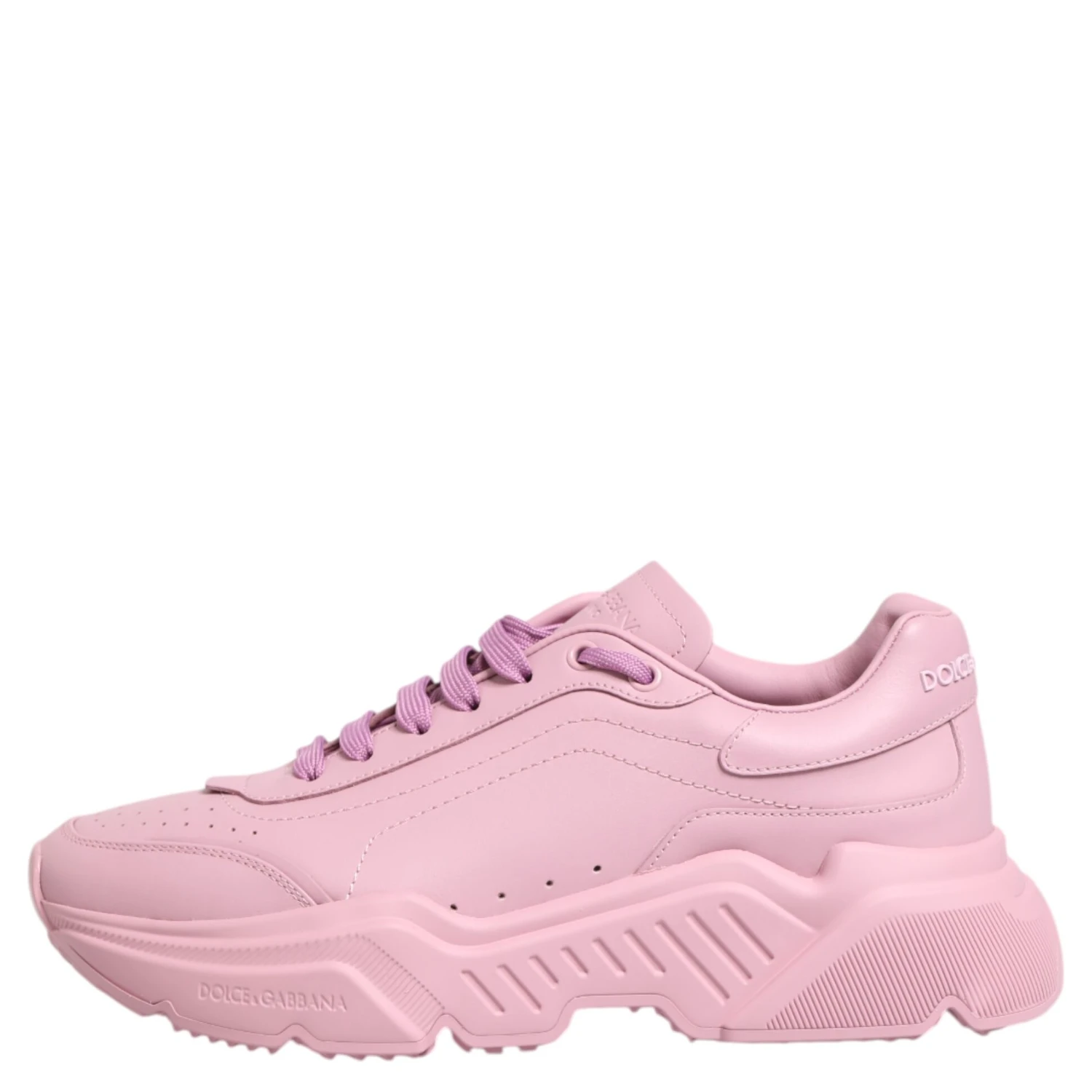 Pink Leather Daymaster Low Top Sneakers Shoes