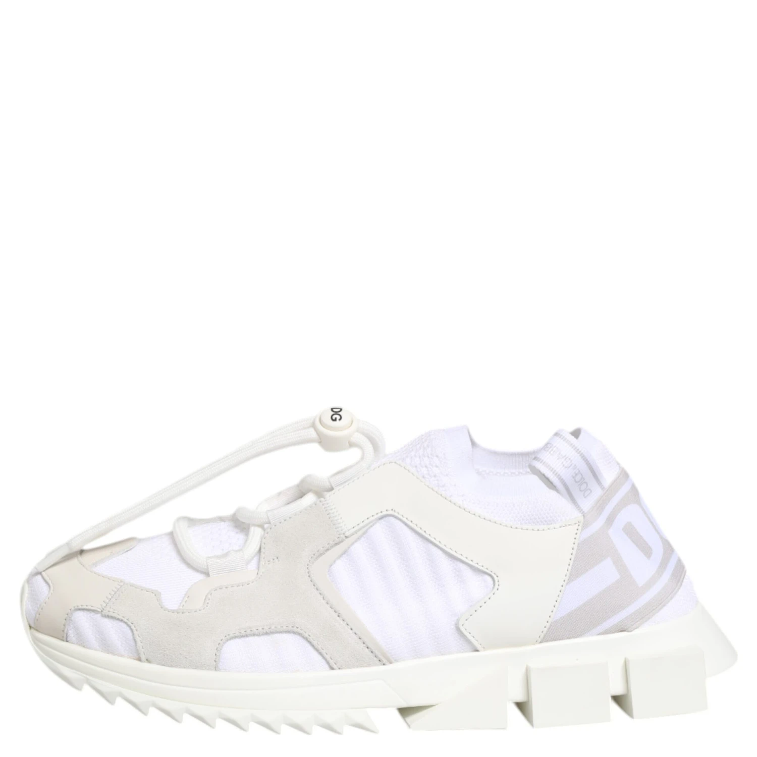 White Sorrento Low Top Lace Up Sneakers Shoes