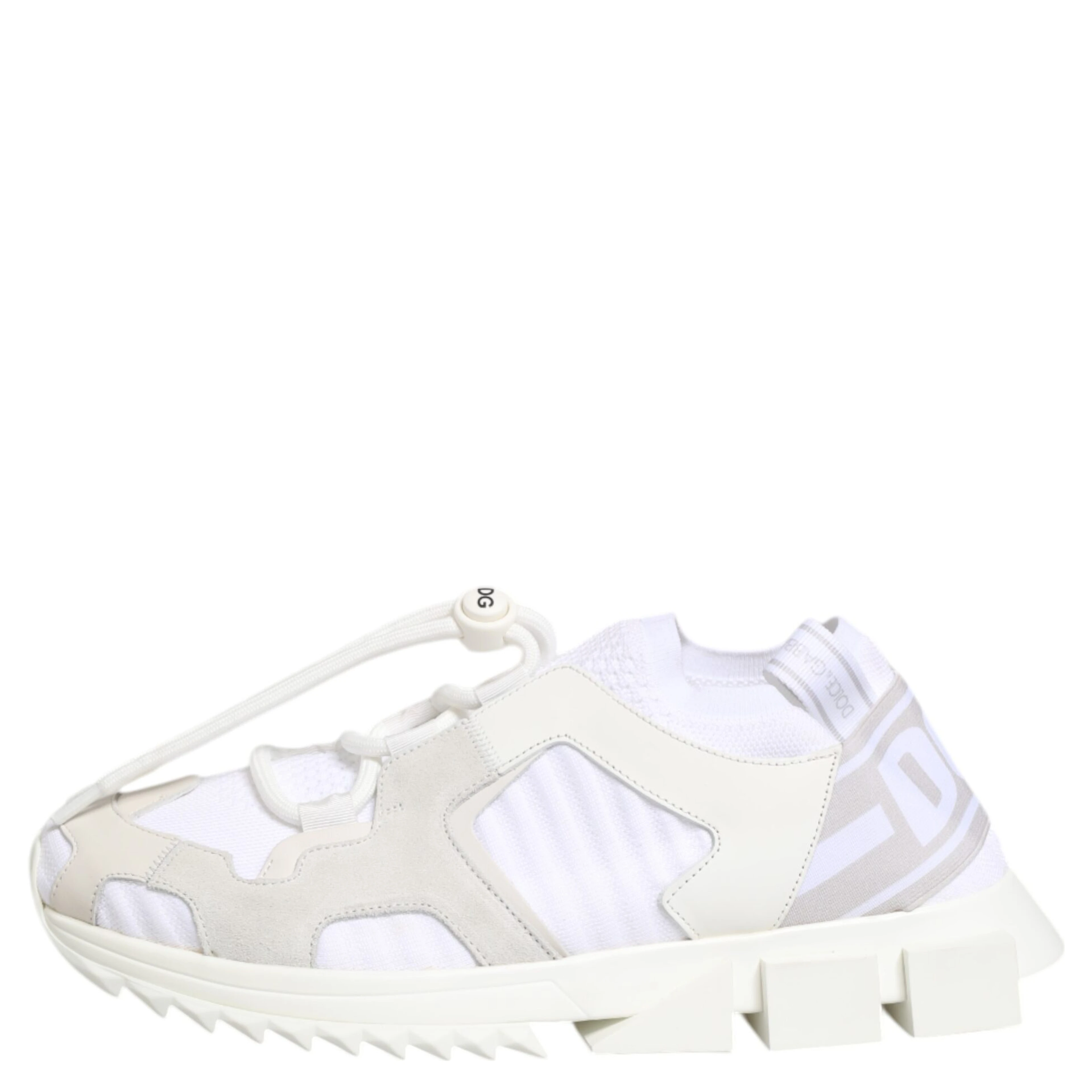 White Sorrento Low Top Lace Up Sneakers Shoes