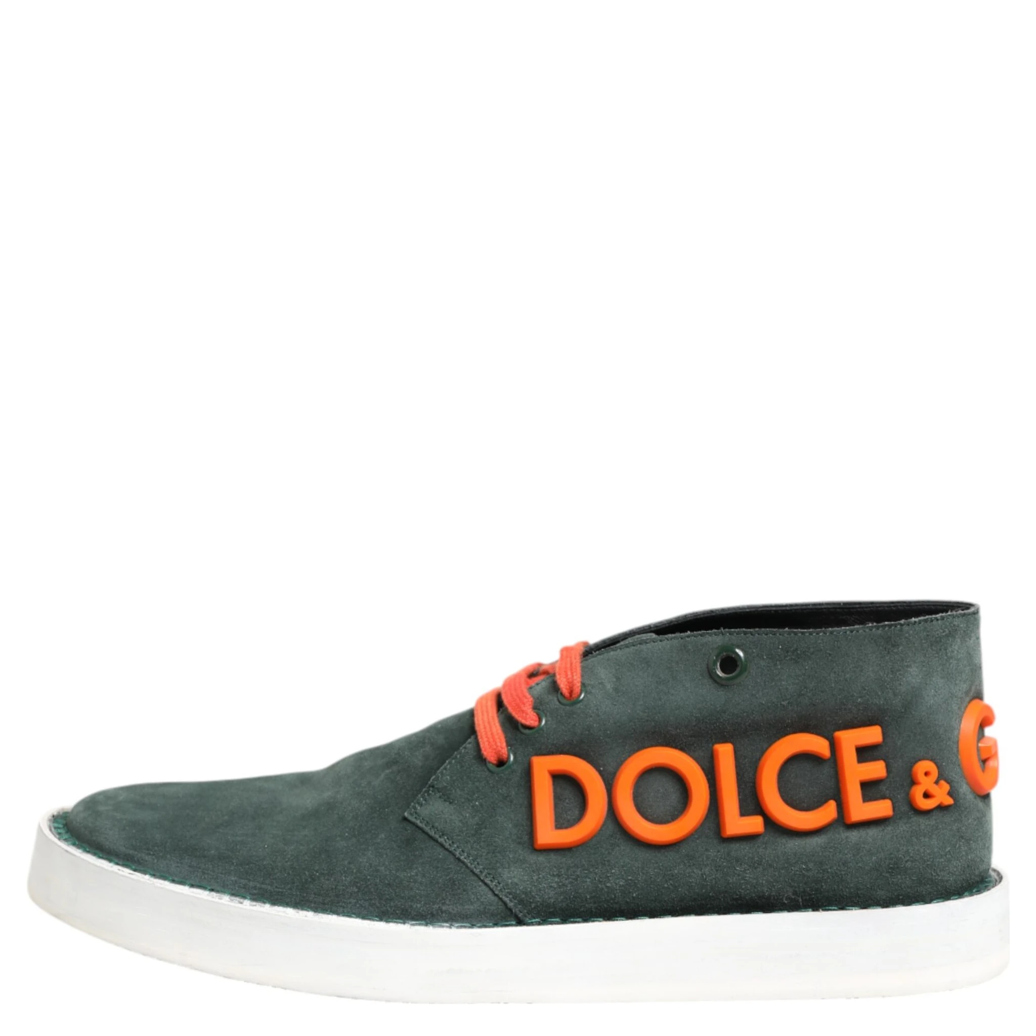 Green Derby Logo Casual Men Sneakers Shoes