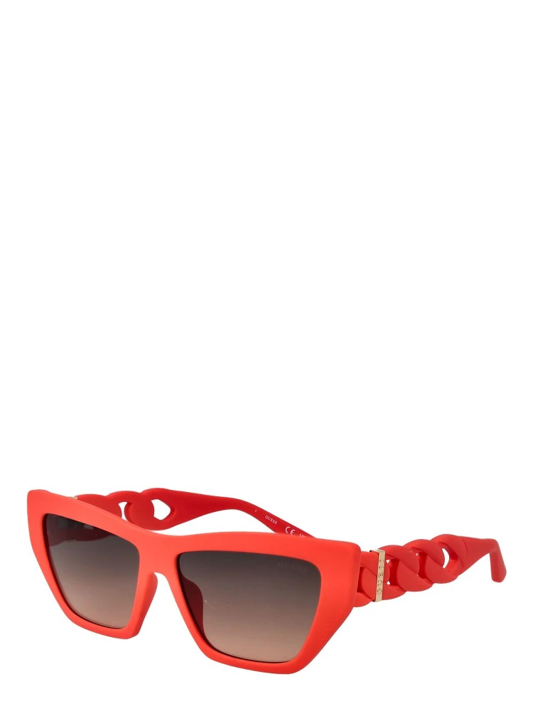 Red Plastic Sunglasses