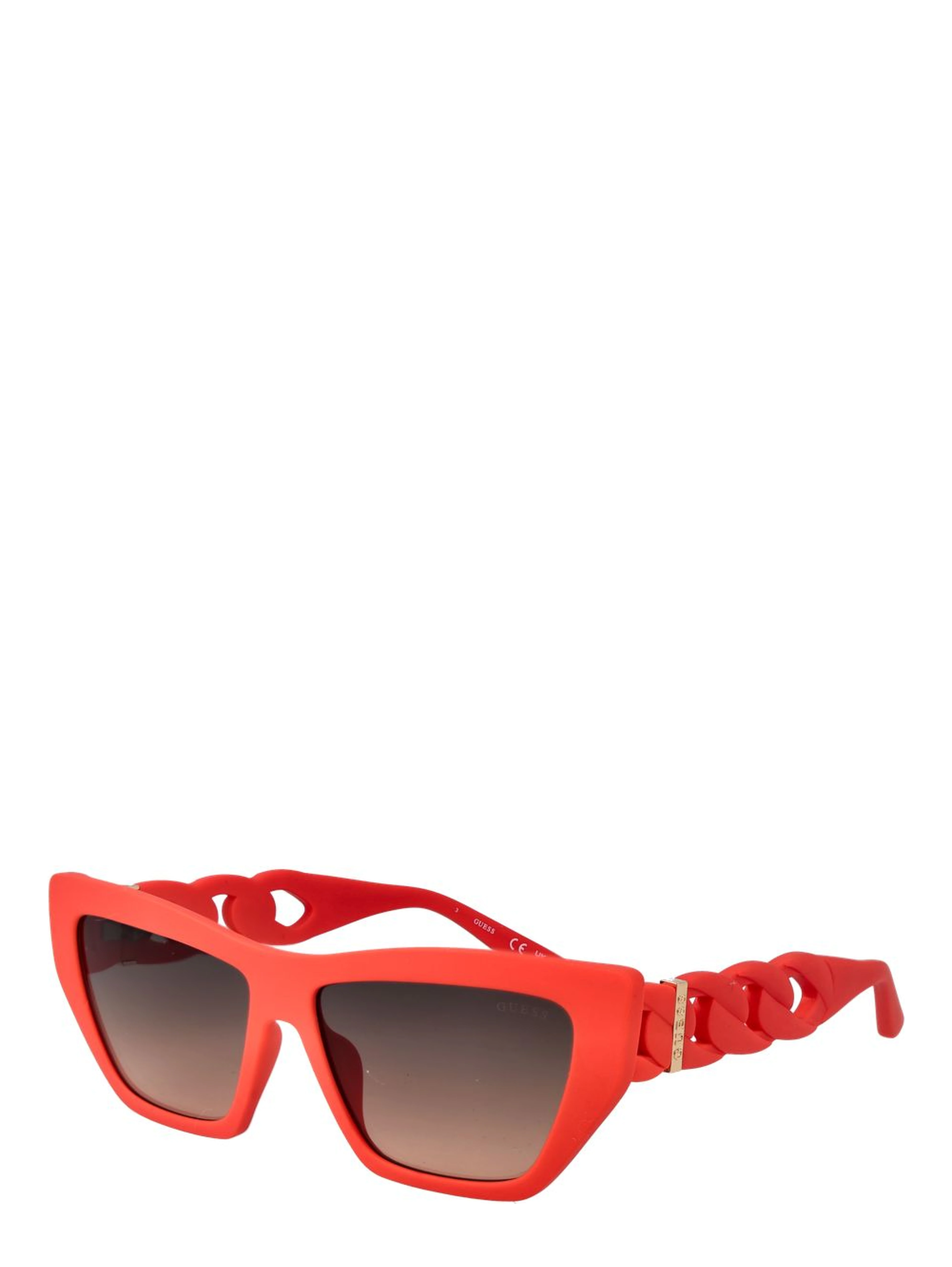 Red Plastic Sunglasses