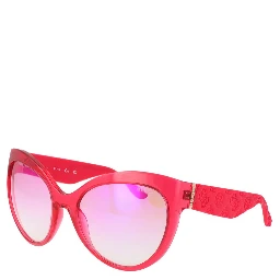 Pink Stainless Steel Sunglasses