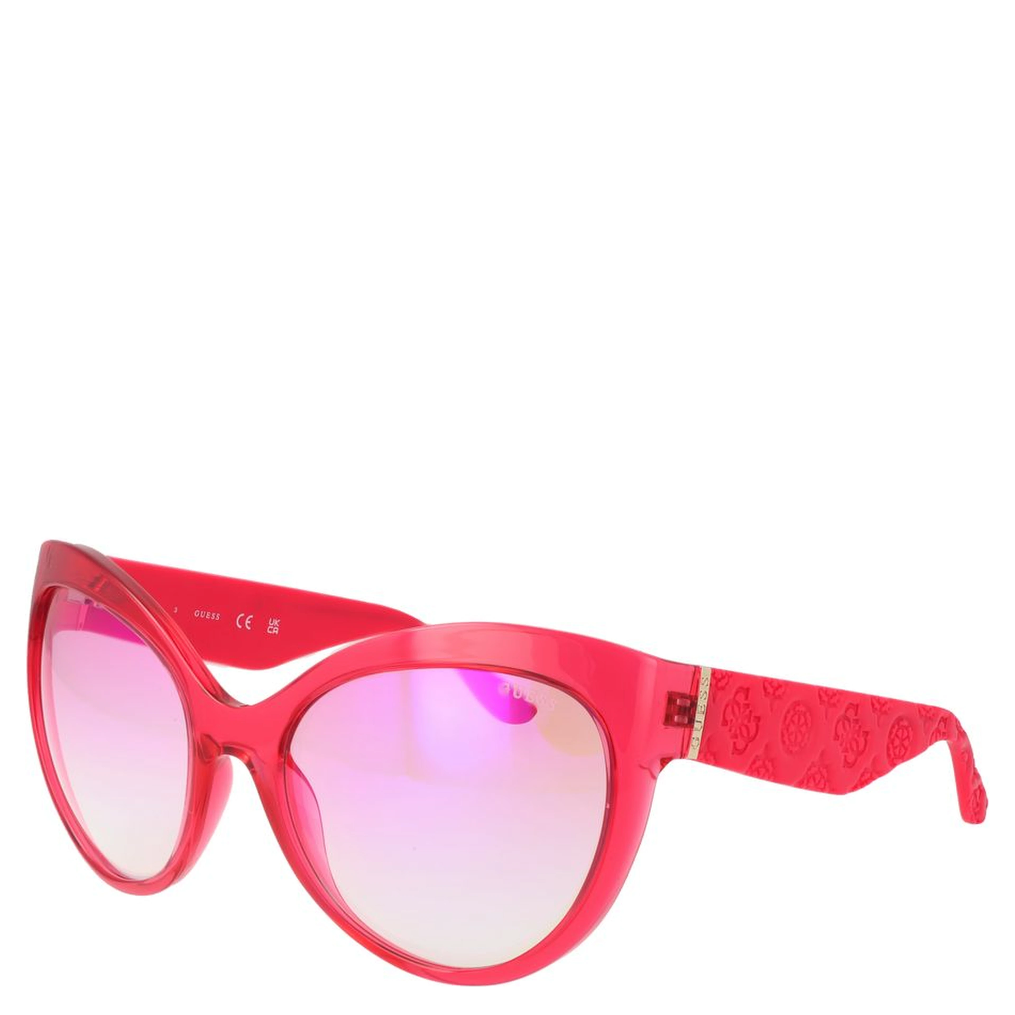 Pink Stainless Steel Sunglasses