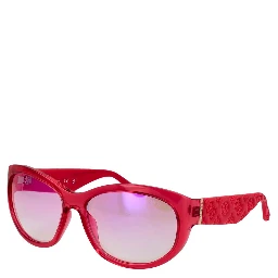 Pink Stainless Steel Sunglasses