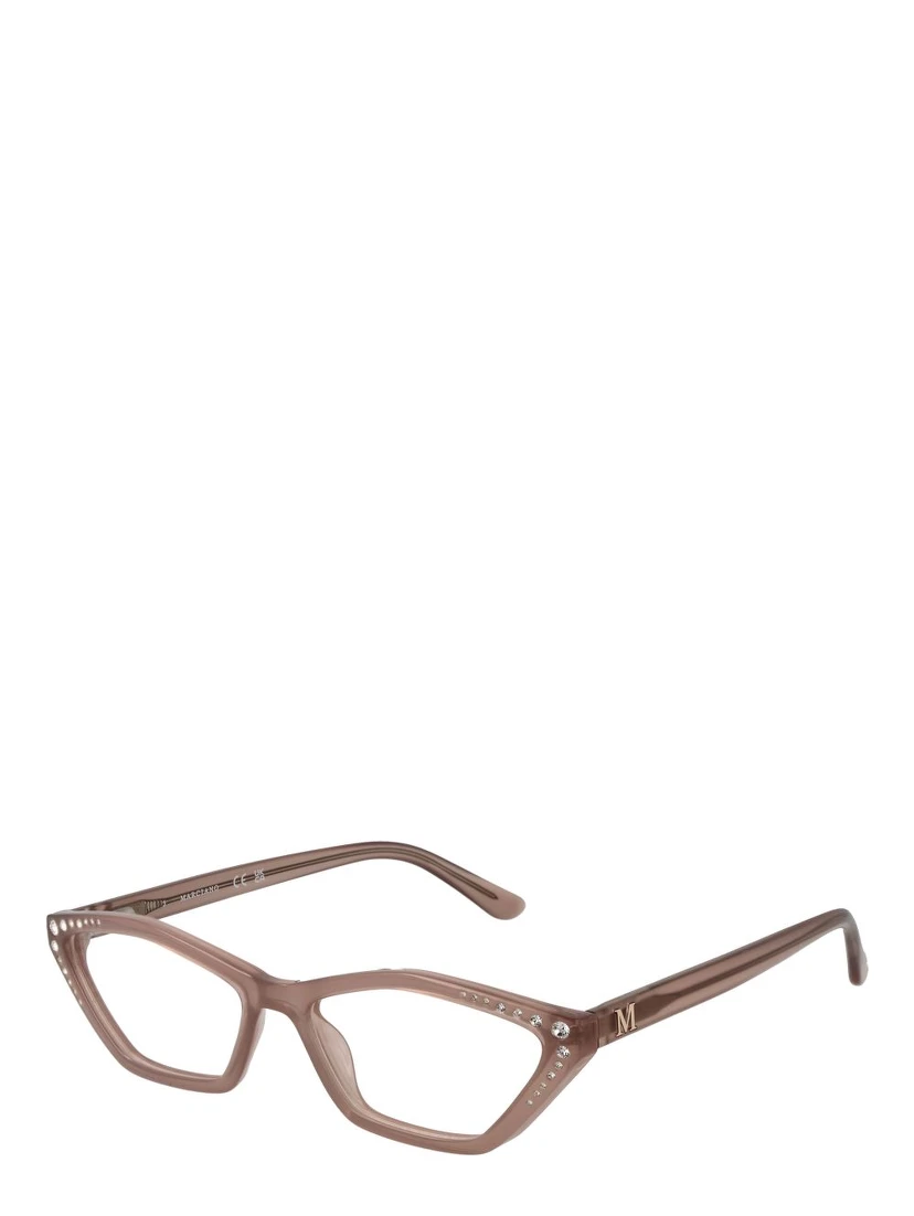 Beige Plastic Glasses (Frames)