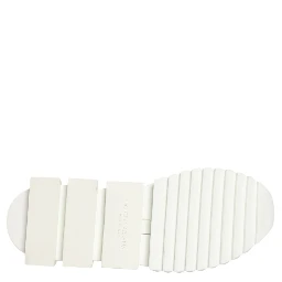 White Sorrento Low Top Lace Up Sneakers Shoes