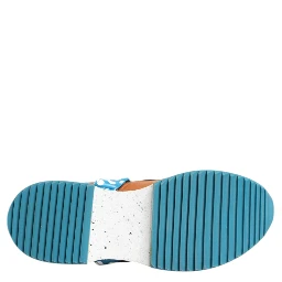 Multicolor Leather Low Top Sneakers Shoes