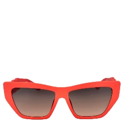 Red Plastic Sunglasses