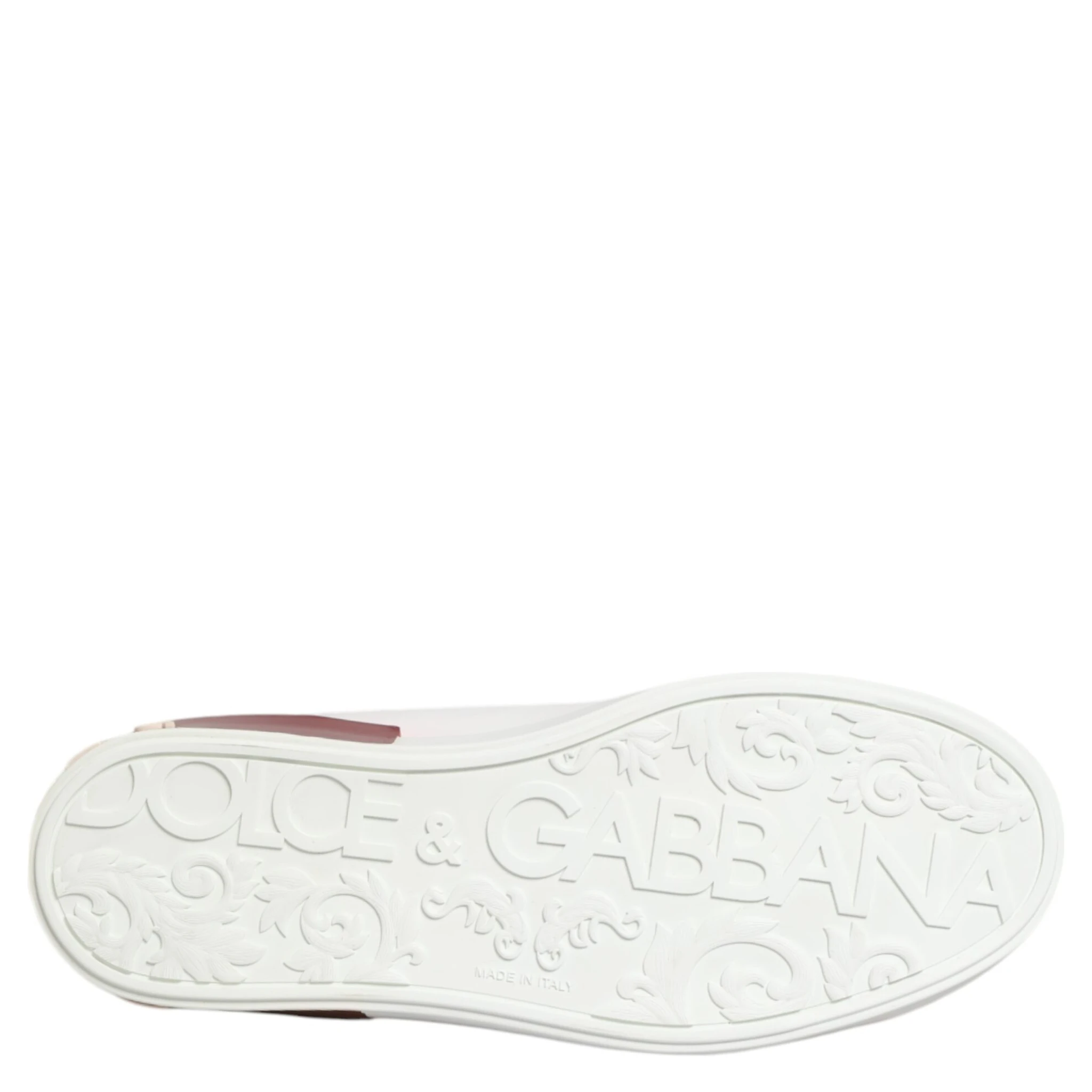 White Red Leather Lace Up Sneakers Shoes