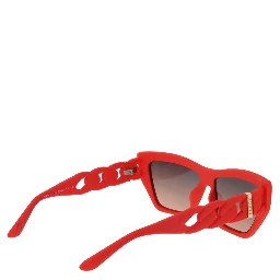 Red Plastic Sunglasses