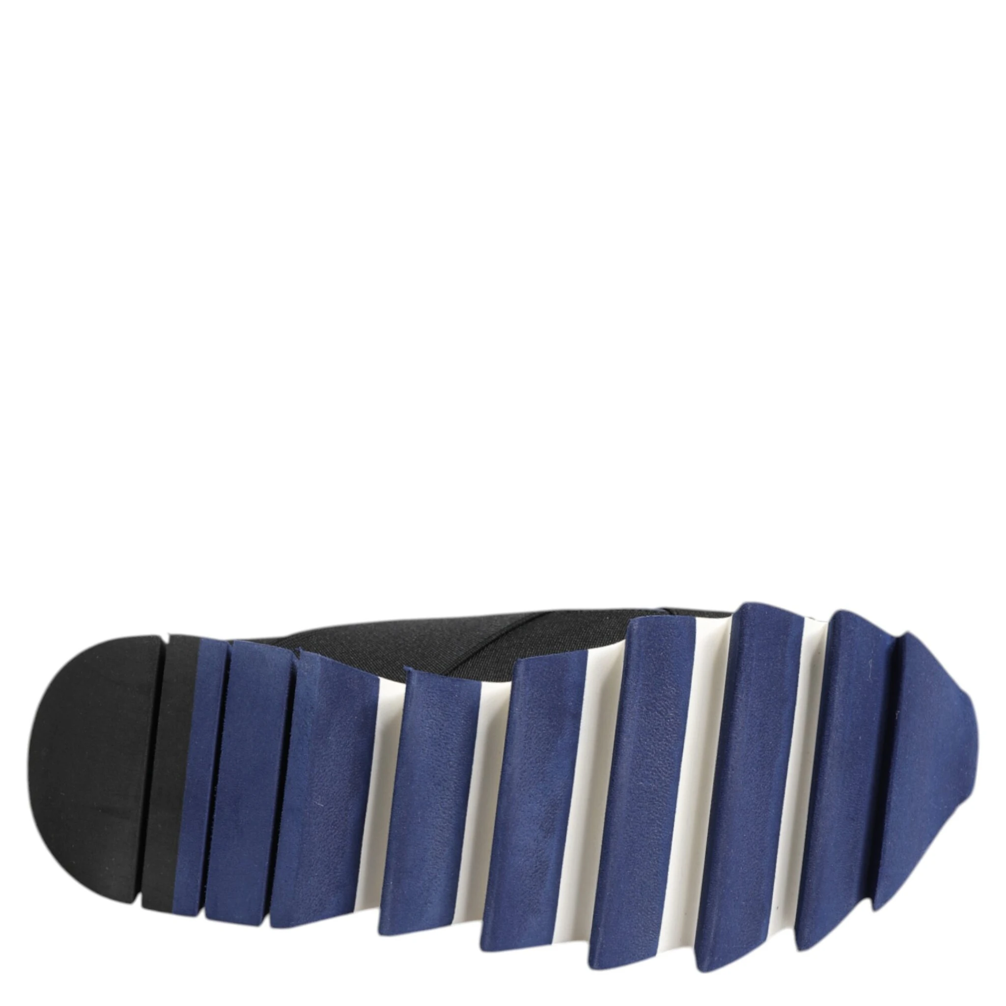 Blue Black Slip On Low Top Men Sneakers Shoes