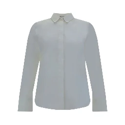 White Cotton Dress Shirt