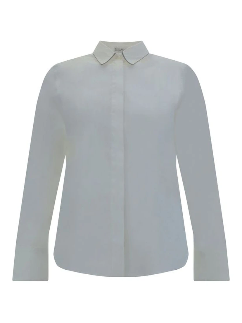 White Cotton Dress Shirt