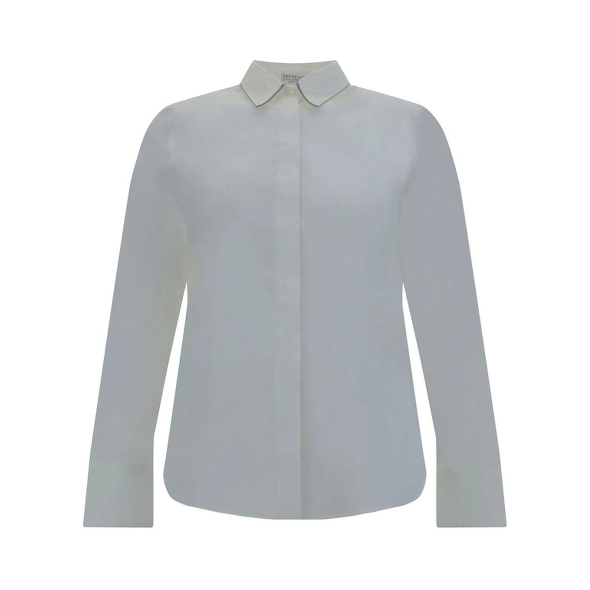White Cotton Dress Shirt